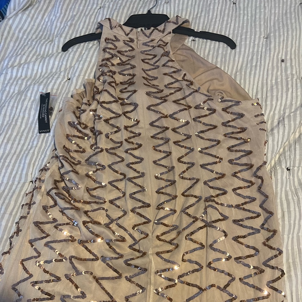 Venus nude formal sequins dress